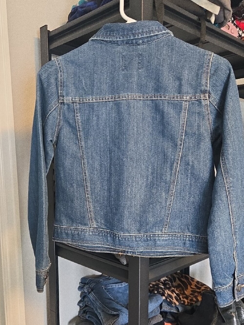 1989 Place Kids Blue Denim Jean Jacket - Picture 3 of 5